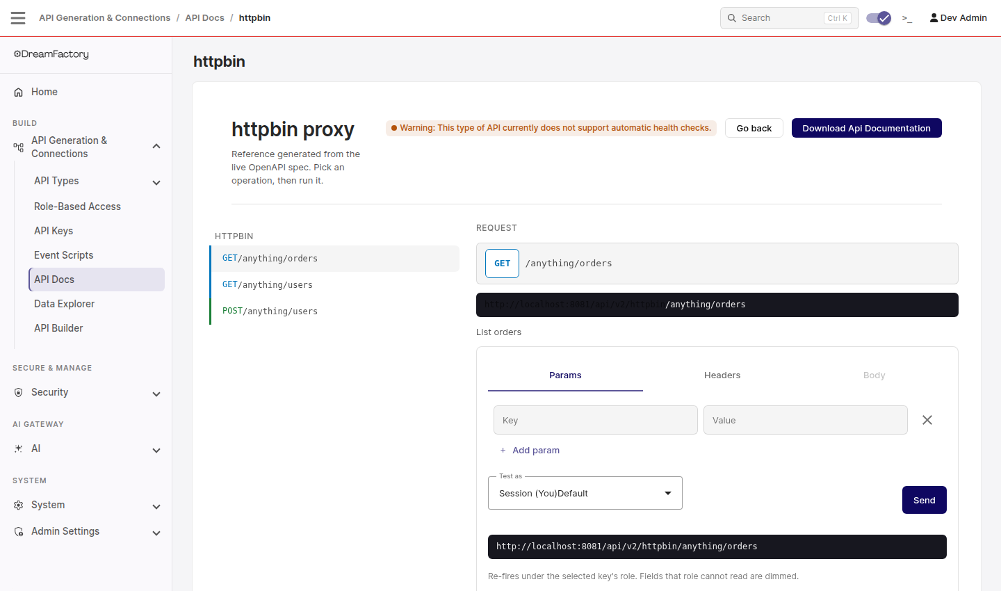 Generated API docs for the HTTP service